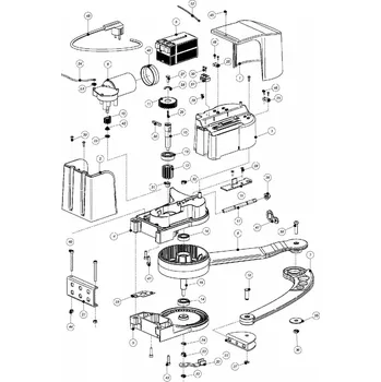 Moovo XA432 seznam náhradních dílů pro pohony křídlových bran