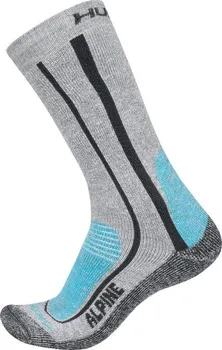Pánské ponožky Husky Alpine šedé/modré 45-48
