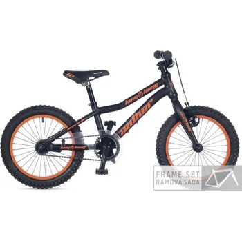 Plášť na kolo Author rám King Kong 16 2017 (černá/oranžová)