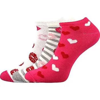 Pánské ponožky PIKI nízké barevné ponožky Boma - MIX 61 35-38 mix barev