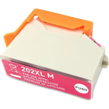 Počítačové příslušenství Inkoustová kazeta - EPSON C13T02H34010 (202XL) - magenta - kompatibilní