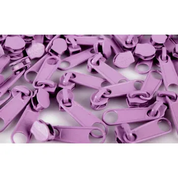 Zip Jezdec nearetační 3mm sv. fialová