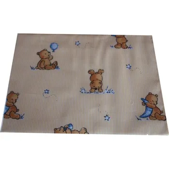 Látkový kapesník Mileta Dětské bavlněné kapesníky s medvídky