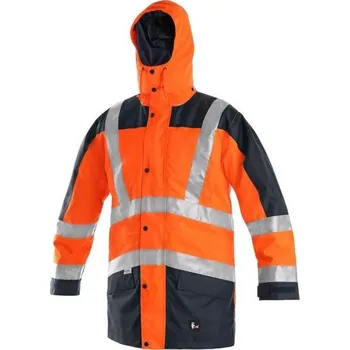 pracovní bunda CXS London 5v1 oranžová/modrá