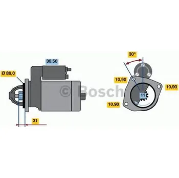 Startér Bosch 0 986 018 990