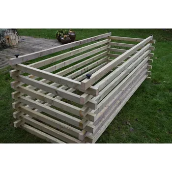 Kompostér Dřevěný kompostér 120x300 (Dřevěný komposter)