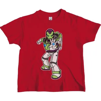 Chlapecké tričko Tričko s potiskem Iron Man - Buzz rakeťák dětské