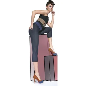 Dámské legíny Bas Bleu Belinda Short Indigo