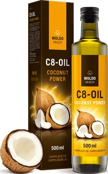 Rostlinný olej WoldoHealth C8 MCT olej 500 ml