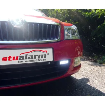 Denní svícení LED světla pro denní svícení Škoda Octavia 2009-2012, ECE (drlSK02)