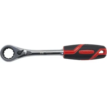 Gola sada Ráčna průchozí 3/8", 12 hran, 72 zubů, s přepínací páčkou, Welzh (Welzh Werkzeug)