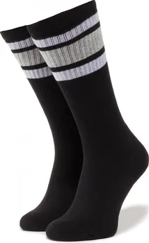 Pánské ponožky Champion Clothing Crew Socks černé/melange šedé/bílé 39-42