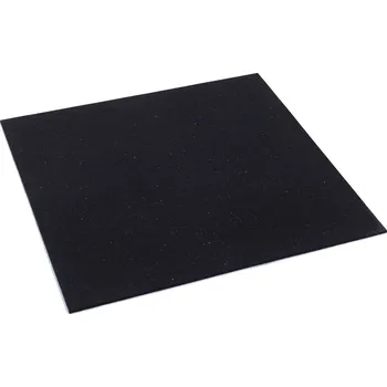 Zátěžová podložka Podložka pod činky PROFI CF 10 mm / 100x100 cm / černá