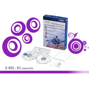 Příslušenství k šicímu stroji vyřezávací software Brother Cutwork