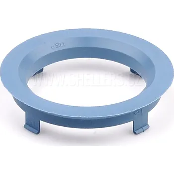 Vymezovací kroužek Vymezovací kroužek 70,1 / 56,1 , plast, modrá, přesah kužele 5mm