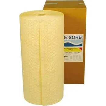 Sorbent Textilní sorbenty - koberec, chemický, plus, perforovaný, šířka × délka 0,8 x 40 m