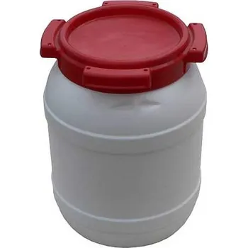 Sud Plastový sud Curtec se šroubovaným víkem, objem 6,4 l, materiál HDPE