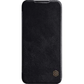 Pouzdro na mobilní telefon Nillkin Qin Book pro Huawei P30 Pro černé