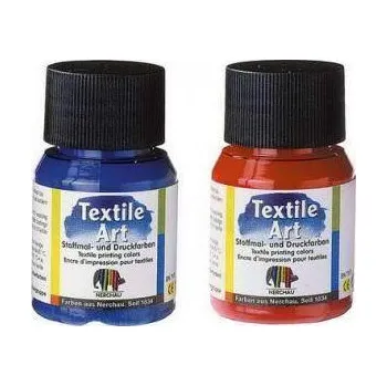 Speciální výtvarná barva Nerchau Nerchau, barva na světlý textil, 59 ml., Textile Art, 36 odstínů na výběr Varianta: 102 bílá