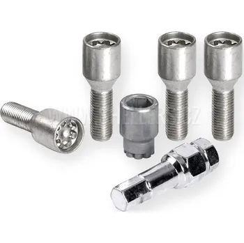 Autodoplněk Pojistné bezpečnostní šrouby M12x1,25x41 kužel, klíč 17/19, SICUTUNE VT341