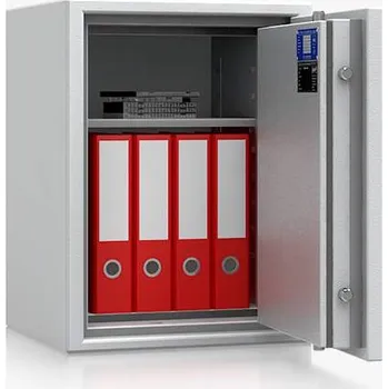 Trezor Ohnivzdorný trezor třídy S60P a S2, vnější: 615 x 463 x 427mm, hmotnost 118kg, 1 police