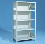 Zadní stěna z plného plechu 2000 x 1000, pozinkovaná, včetně spojovacího materiálu