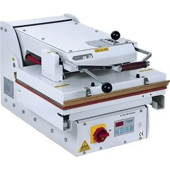 Dílenský lis průmyslový žehlící lis PL/T500 50x40cm - mechanické uzavírání