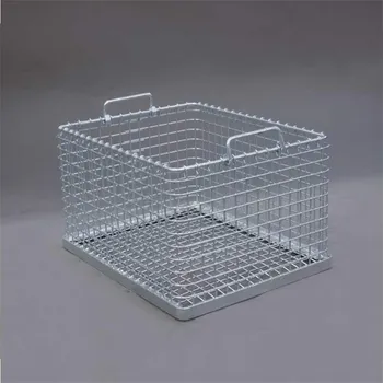 Drátěný koš, stohovatelný, dxšxv: 615x455x400 mm, malá oka 25x27 mm