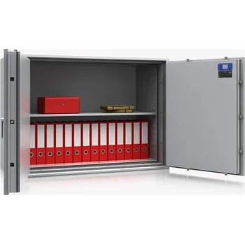 Trezor Ohnivzdorný trezor třídy S60P a S2, vnější: 901 x 1282 x 559mm, hmotnost 433kg, 1 police