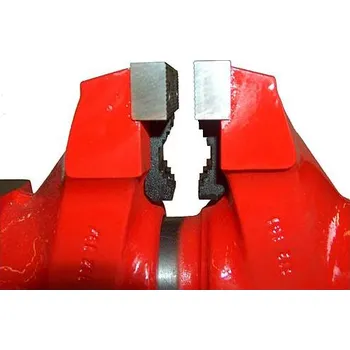 Svěrák Dílenský svěrák YORK Standard T s čelistmi na trubky, šířka čelistí 150 mm