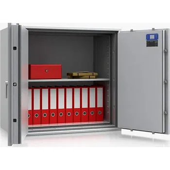 Trezor Ohnivzdorný trezor třídy S60P a S2, vnější: 901 x 975 x 559mm, hmotnost 355kg, 1 police