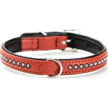 Nobby Crystal obojek terakota, 37 cm/12 mm