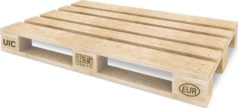 Dřevěné EUR-palety 1200x800 mm, bal. 25 ks