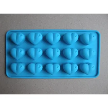 silikonová forma srdce