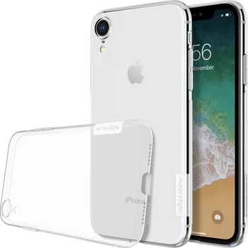 Pouzdro na mobilní telefon Nillkin Nature TPU pro iPhone XR transparentní