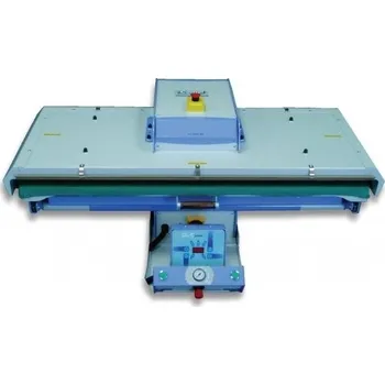 Dílenský lis průmyslový fixační lis PL/T1100 110x40cm - automatické pneumatické ovládání