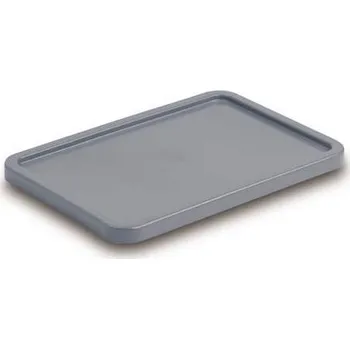 Víko 600 x 400 mm, U-Rand, šedé