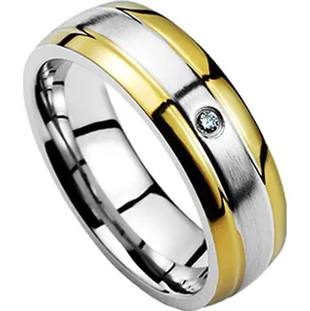 Šperk NUBIS® NSS1007 Dámský snubní prsten se zirkonem - velikost 56 - NSS1007-Zr-56