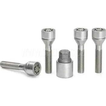 Autodoplněk Pojistné bezpečnostní šrouby M12x1,25x50 kužel, klíč 17, SICUSTAR VN350