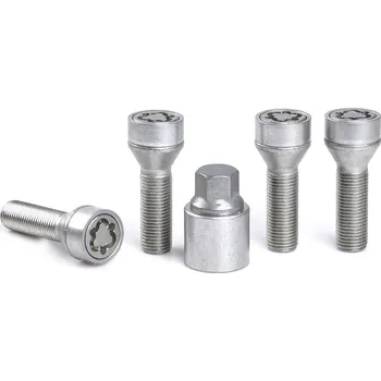 Šroubek na kolo Pojistné bezpečnostní šrouby M14x1,25x35 kužel, klíč 17, SICUSTAR VN735