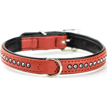 Nobby Crystal obojek terakota, 32 cm/12 mm