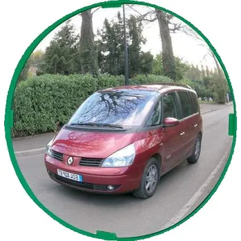 Bezpečnostní zrcadlo Zrcadlo multifunkční, venkovní, kruhové, 400 mm, zelený rám