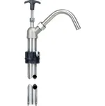 Ruční čerpadlo INOX pístové, na chemikálie, délka sací trubice 940 mm