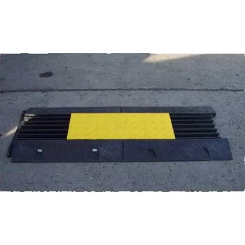 kabelová chránička Kabelový most s víkem, délka 800 mm, barva žlutá, v.60 mm