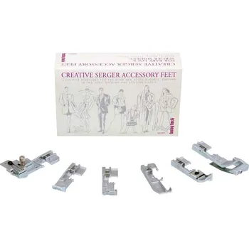 Příslušenství k šicímu stroji sada 6-ti patek pro overlocky Babylock