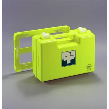 Lékárnička Kufr první pomoci FLUO, 210x310x120 mm, bez náplně.