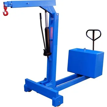 Pojízdný jeřáb dílenský s protizávažím, nosnost 550 kg