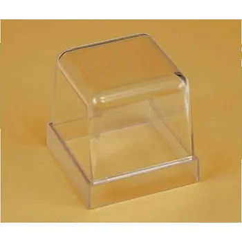 Skříňka na nářadí Kryt z čirého polykarbonátu, modul 5x5, rozměr 55 x 55 x 56 mm.