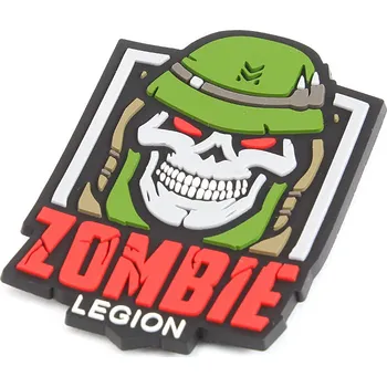 Nášivka EmersonGear PVC 3D nášivka "Zombie soldier" - zelená