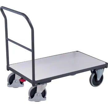 Antistatický plošinový vozík VARIOfit, 1200 x 800 mm, nosnost 500 kg